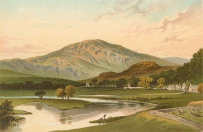 Ben Ledi from Callander Bridge by English School